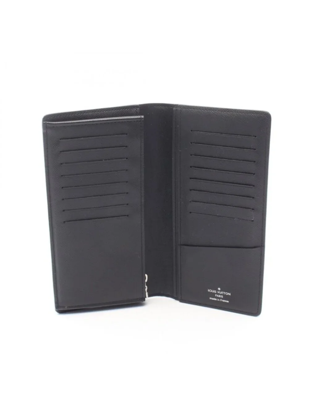 Louis Vuitton Bifold Wallet Portefeuille Brazza Damier Graphite Canvas